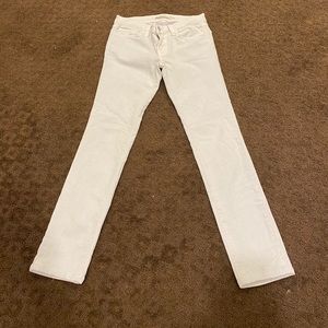 J Brand Off white corduroy